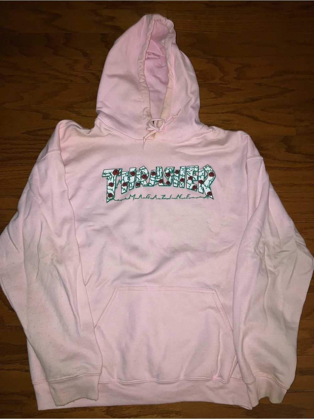 Crew or Scoop Neck (likely Hoodie)